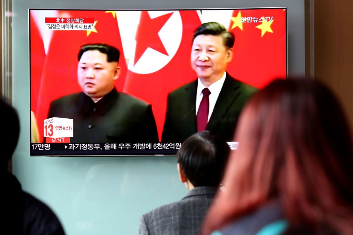 Kim Jong-un und Xi Jinping