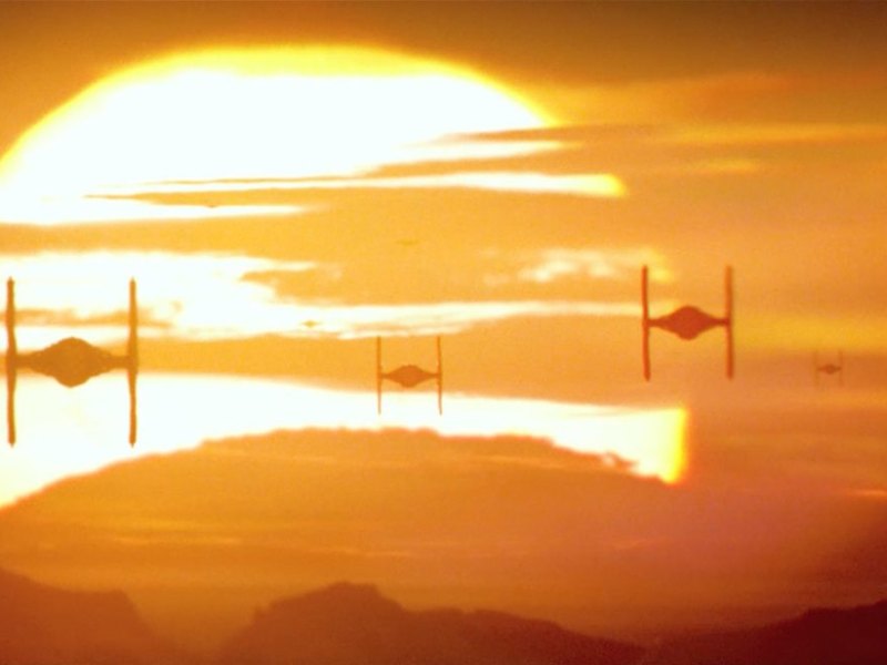 "Star Wars: Das Erwachen der Macht" Szene