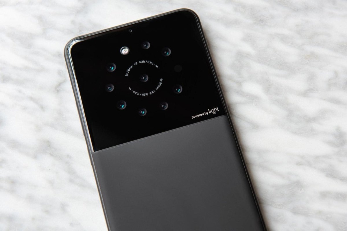 Ein Smartphone mit neun Kameras