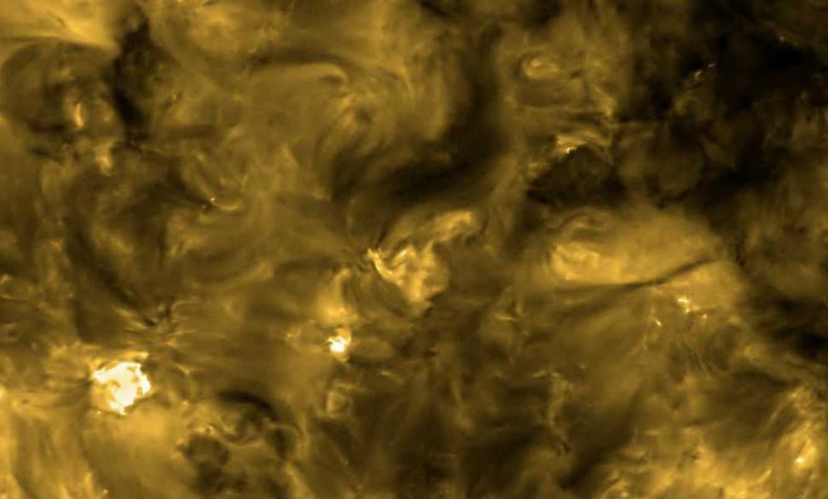 Solar Orbiter-Bildaufnahme