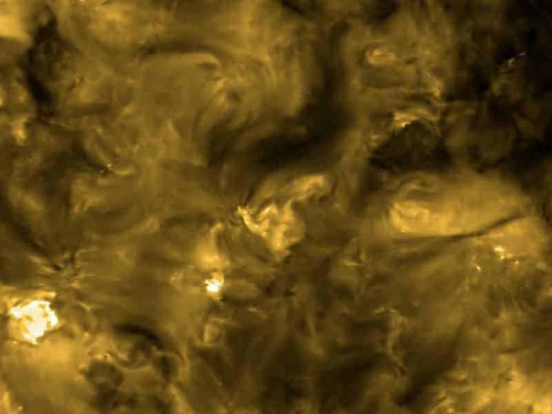Solar Orbiter-Bildaufnahme