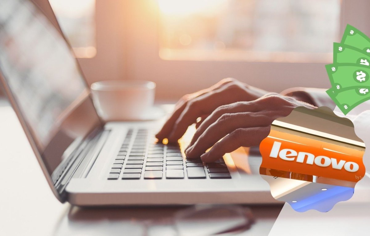 Laptop/Lenovo Logo/Geld-Animation