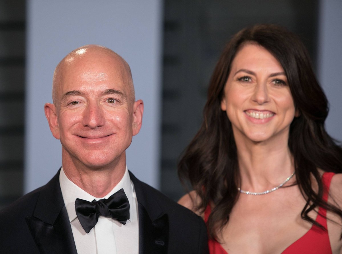 Jeff Bezos und seine Ex-Frau MacKenzie.