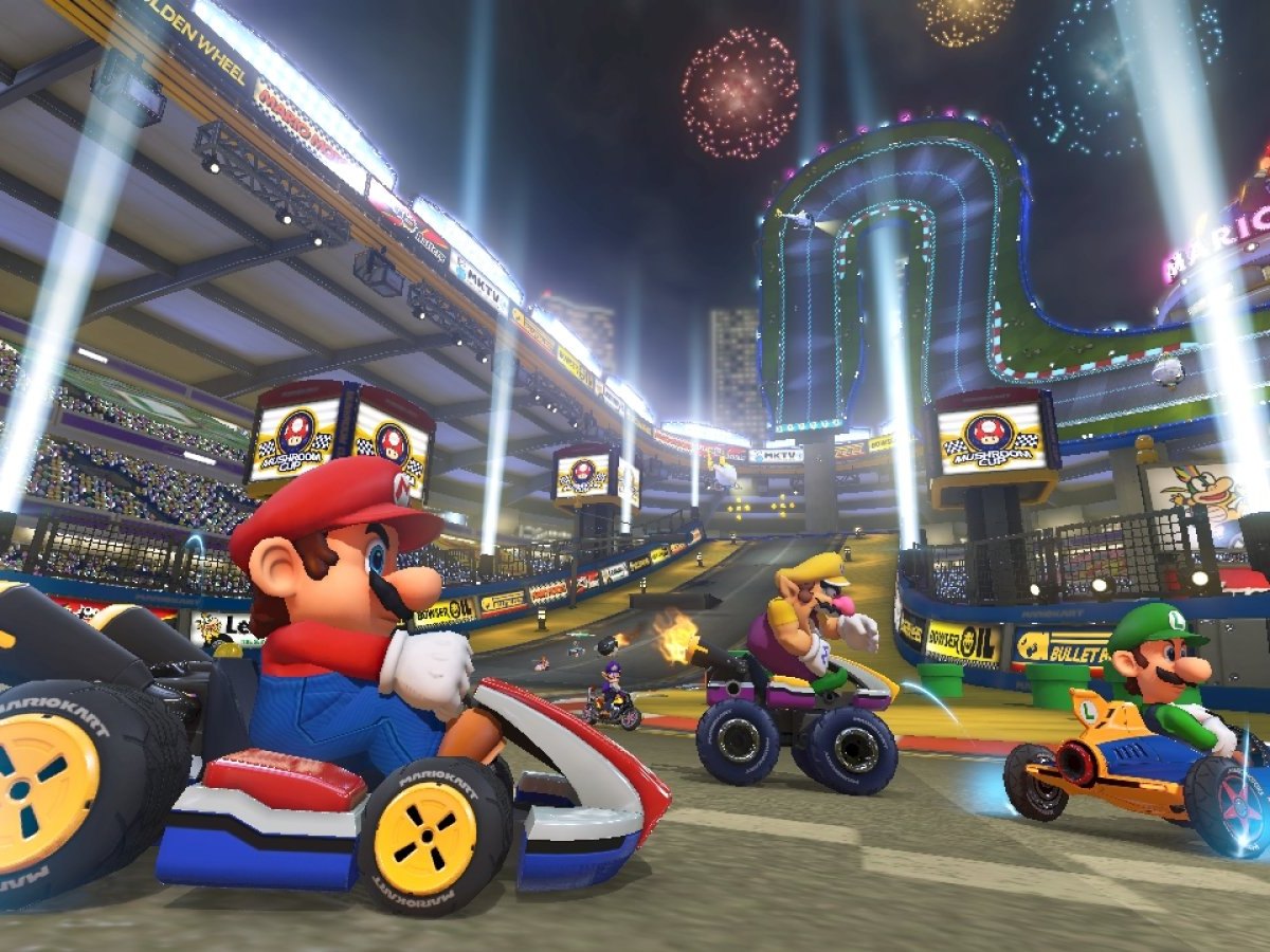 Screenshot aus „Mario Kart 8“