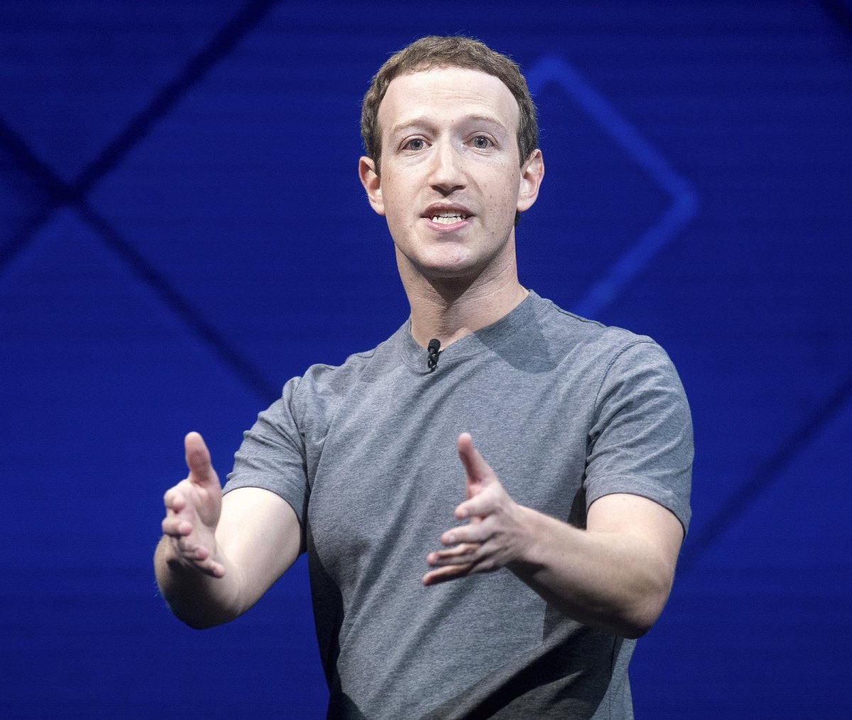 Der Gründer von Facebook Mark Zuckerberg