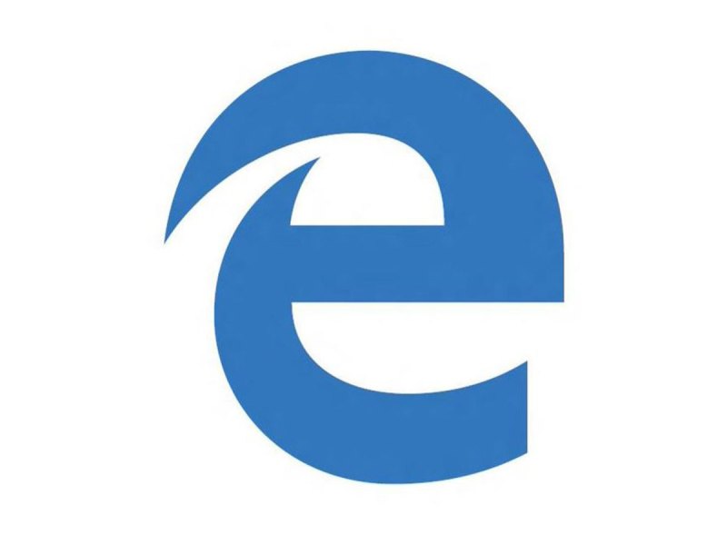 Das Logo des Edge-Browsers von Microsoft.