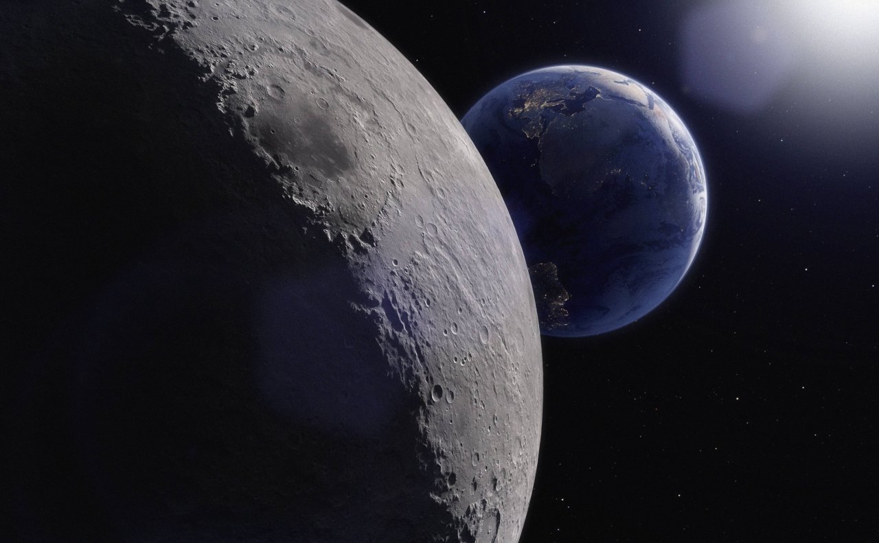 Auf dem Mond gibt es Elemente wie Silizium, Titan und Aluminium, die wir verwenden könnten.