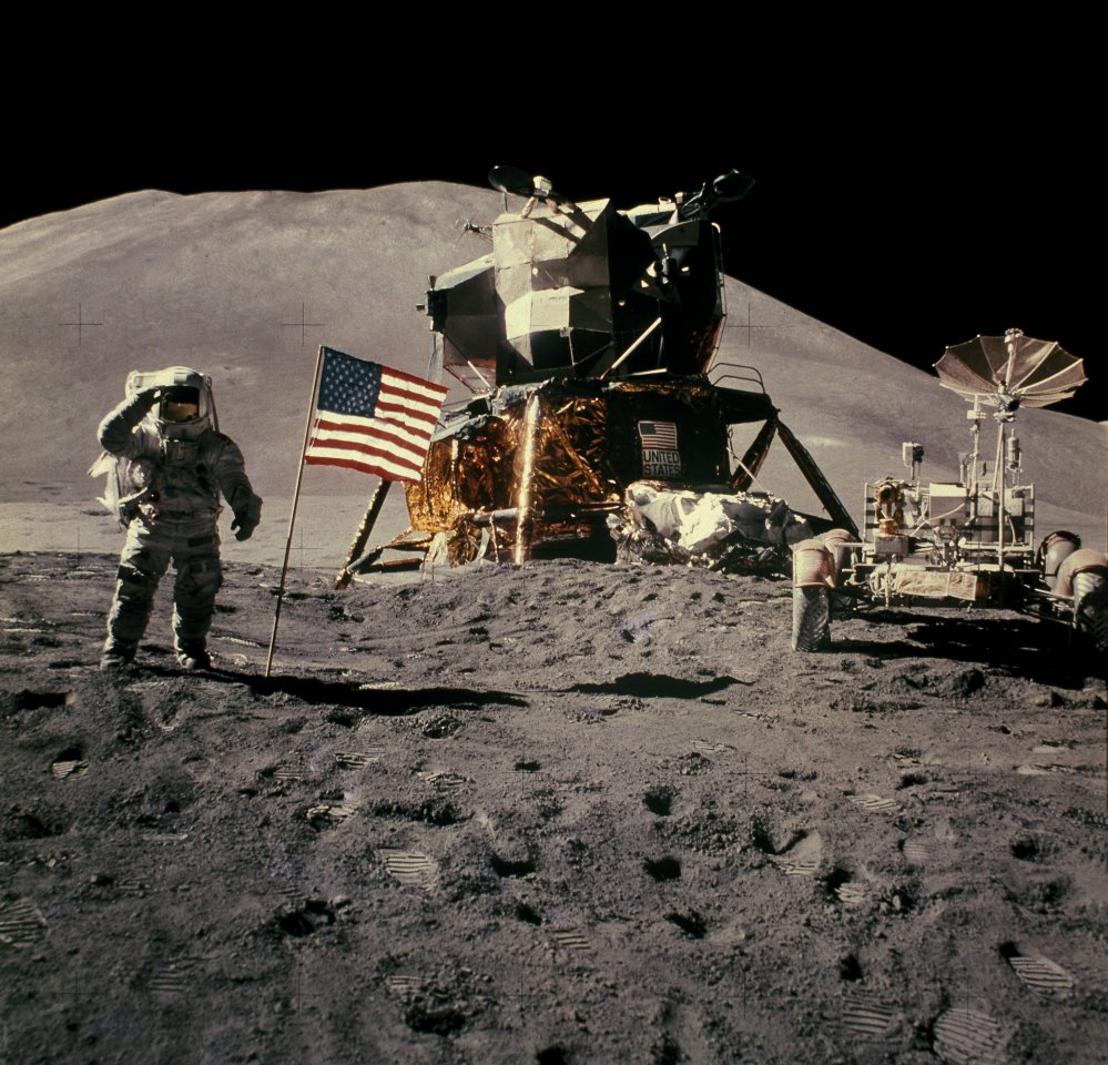 Die erste Mondlandung wird 50 Jahre alt. 