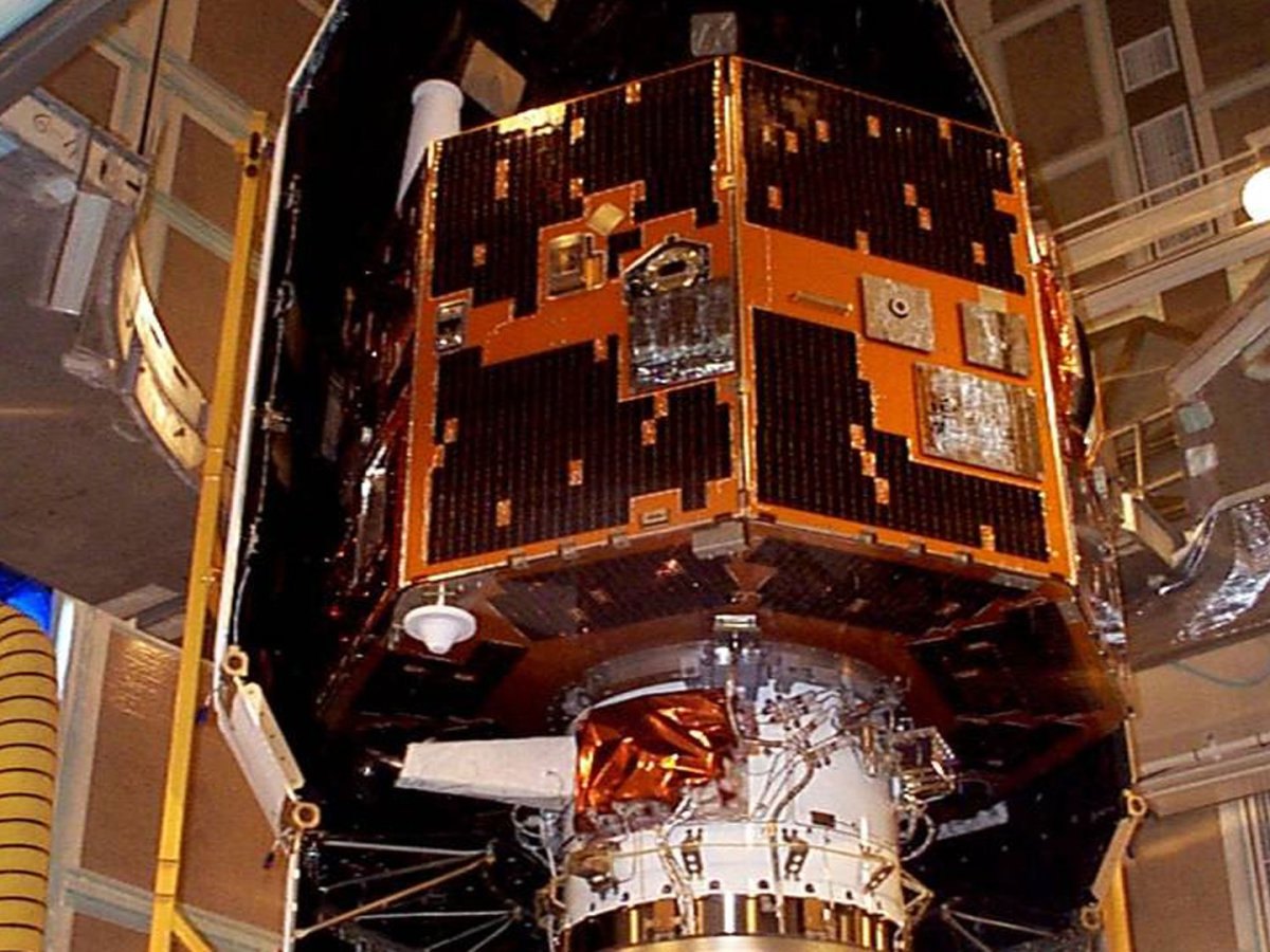 Der NASA-Satellit IMAGE im Jahr 2000