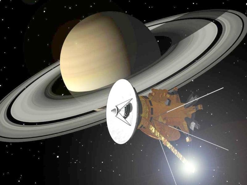 Nach rund 20 Jahren hatte die NASA-Sonde "Cassini" ausgedient.
