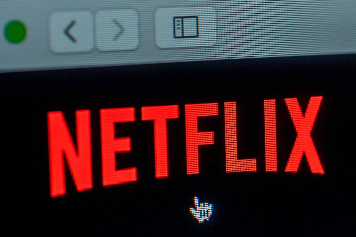 Netflix auf dem Bildschirm
