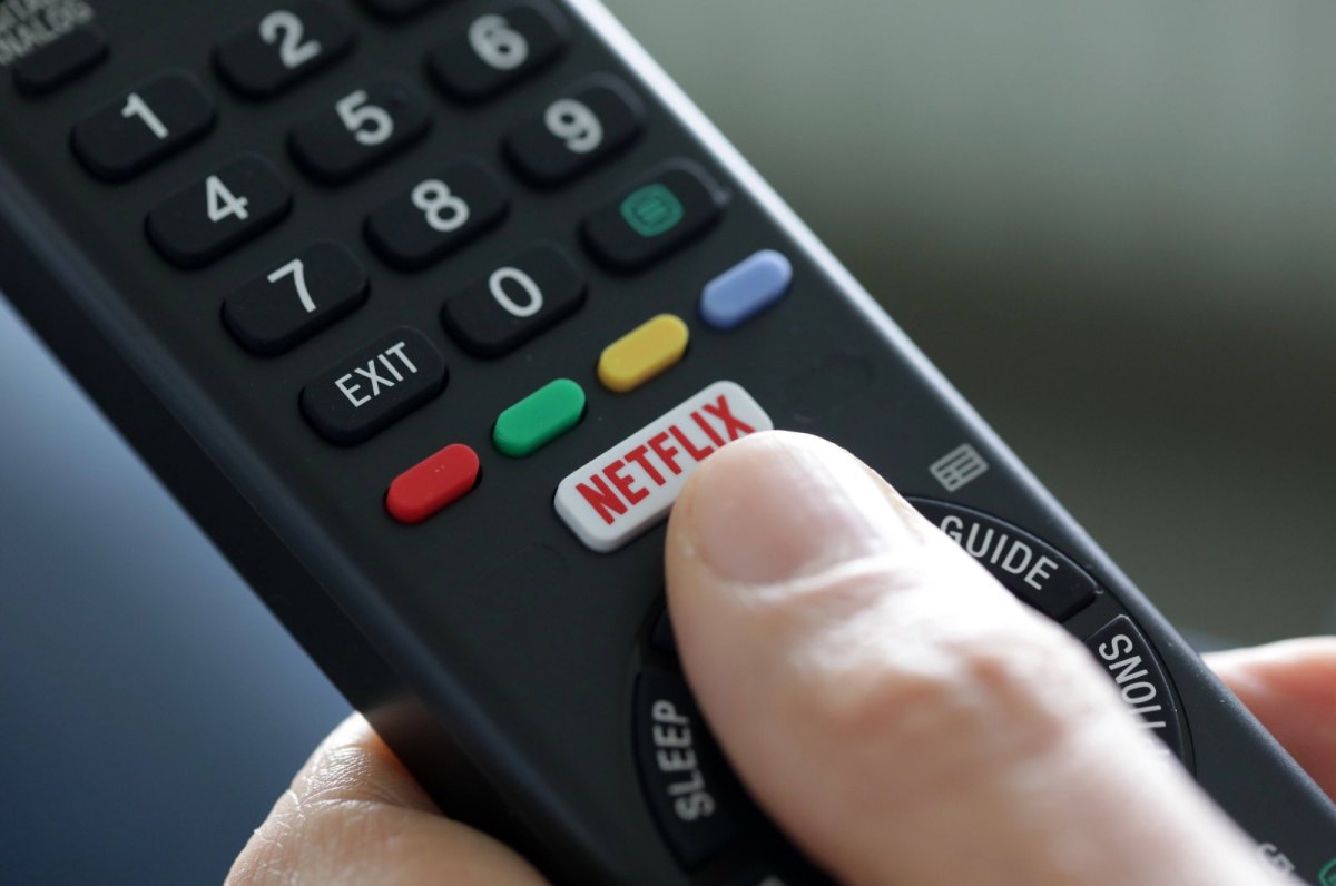 Fernbedienung mit Netflix-Button