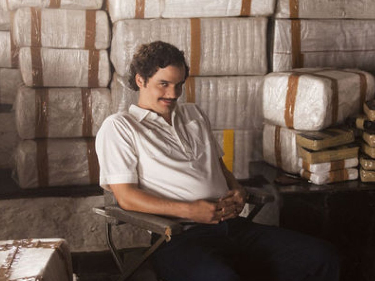 Wagner Moura spielt in der Serie Narcos Pablo Escobar.