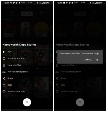 Die Screenshots der Netflix App von Android Police verraten, wie cool die neue Netflix-Funktion für Serien-Fans ist.