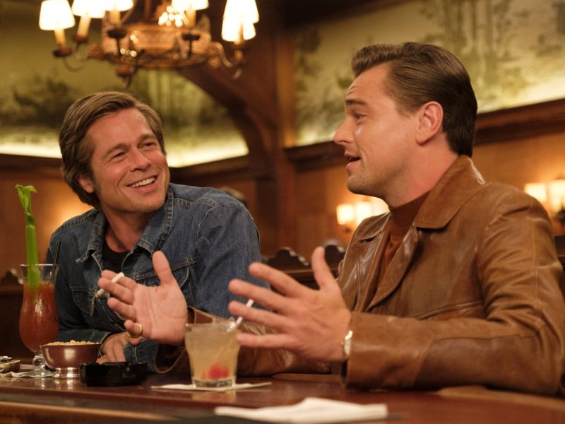 Once Upon a Time in Hollywood brad pitt leonardo dicaprio