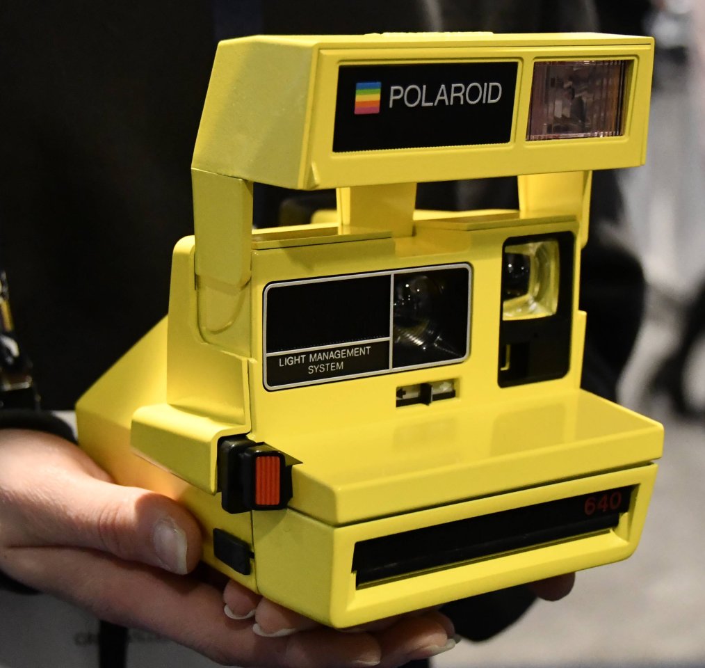 Zur CES in Las Vegas im Januar 2017 präsentierte Polaroids bereits eine Nostalgie-Kamera.