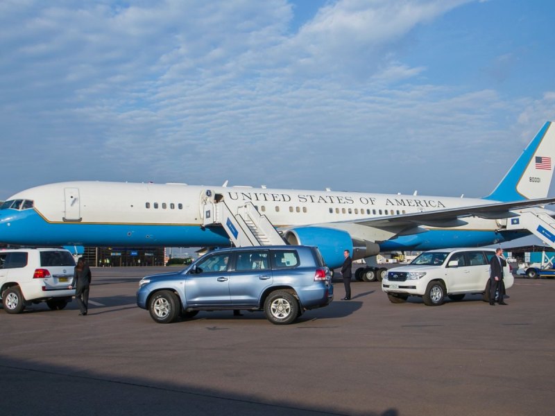 Boeing 757 der amerikanischen Regierung.