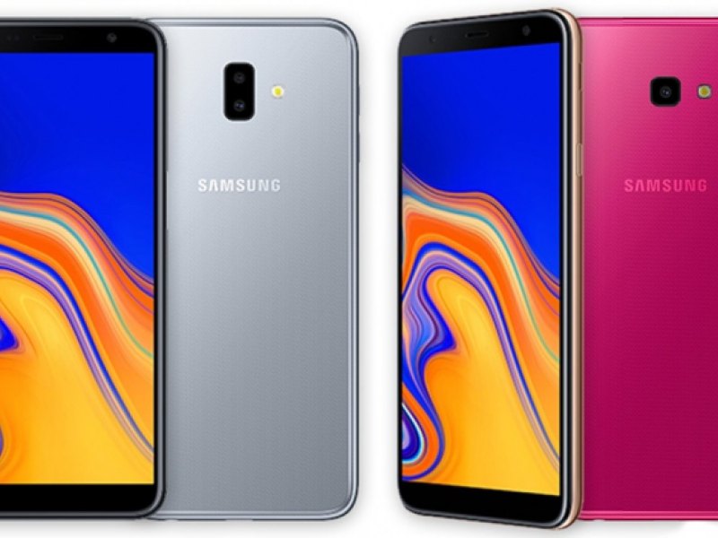 Samsung Galaxy J6 Plus (links) und Galaxy J4 Plus (rechts)