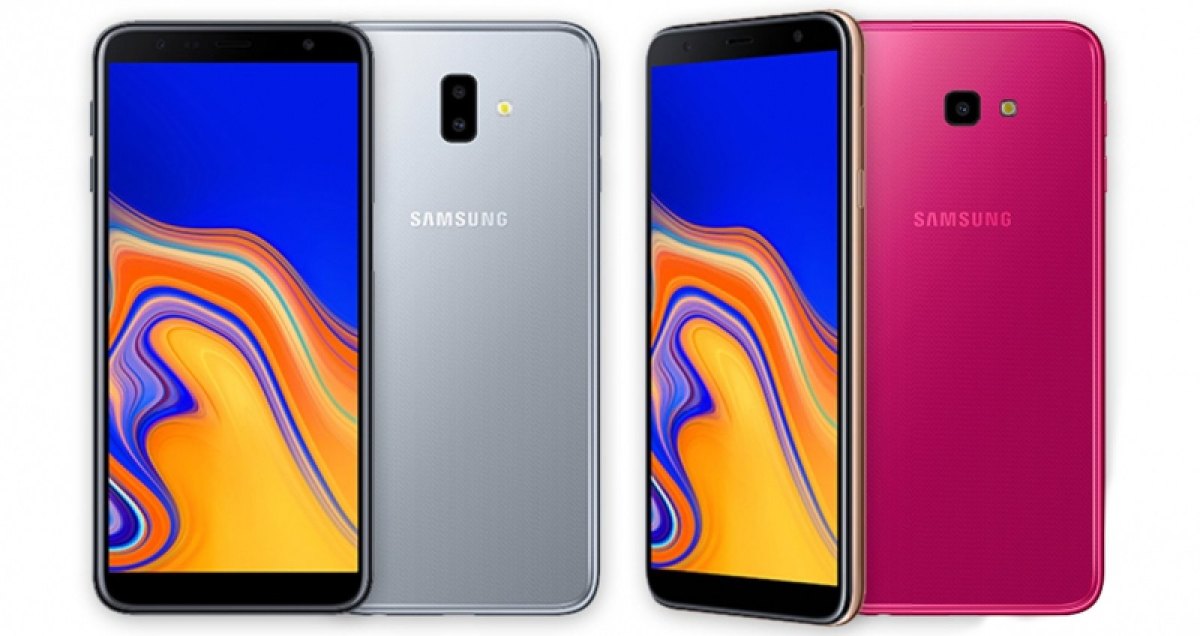 Samsung Galaxy J6 Plus (links) und Galaxy J4 Plus (rechts)