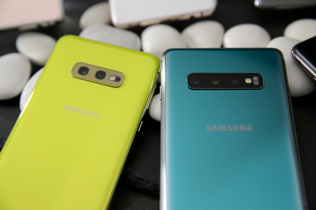 Gleitet dir aus en Fingern: das Samsung Galaxy S10