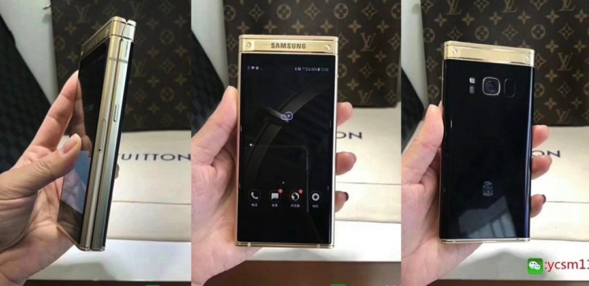Bilder des neuen Klapp-Smartphones von Samsung.