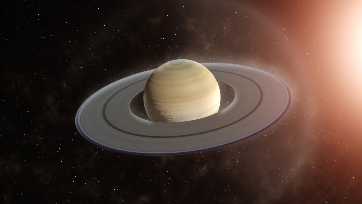 Grafik des Saturns.
