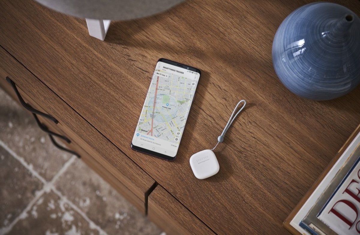 Samsungs SmartThings Tracker will das Smart Home fit machen.