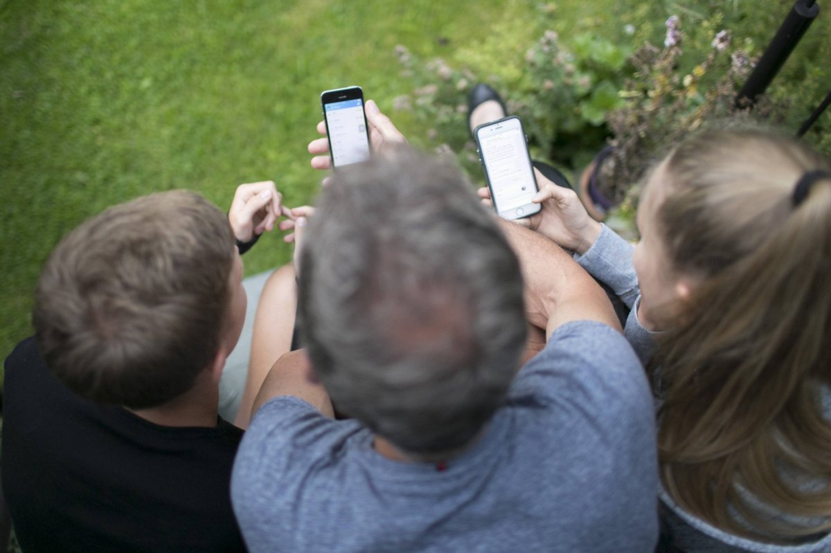 Am häufigsten kommunizieren die Befragten über WhatsApp.