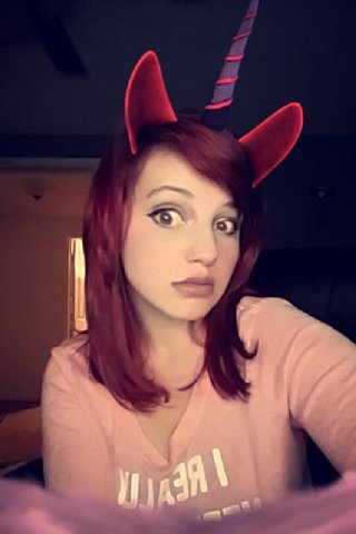 Mit Snapchat-Effekten kann der User auch zum Einhorn werden.