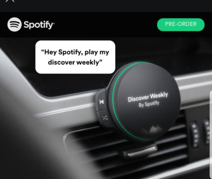 Der Spotify Smart Speaker