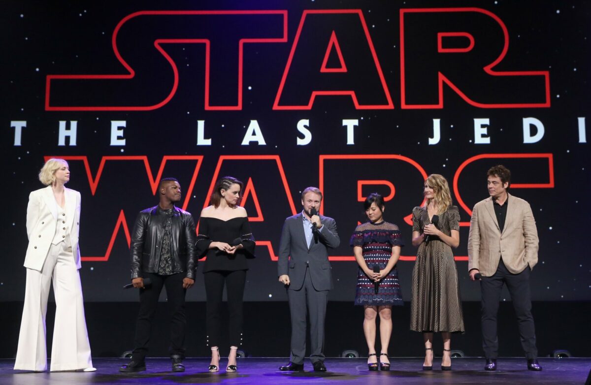Regisseur und Schauspieler aus Star Wars: The Last Jedi