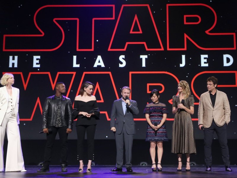 Regisseur und Schauspieler aus Star Wars: The Last Jedi