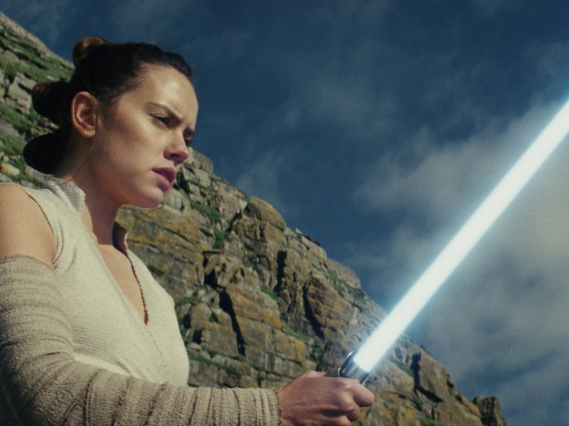 Daisy Ridley als Rey in Star Wars: The Last Jedi“
