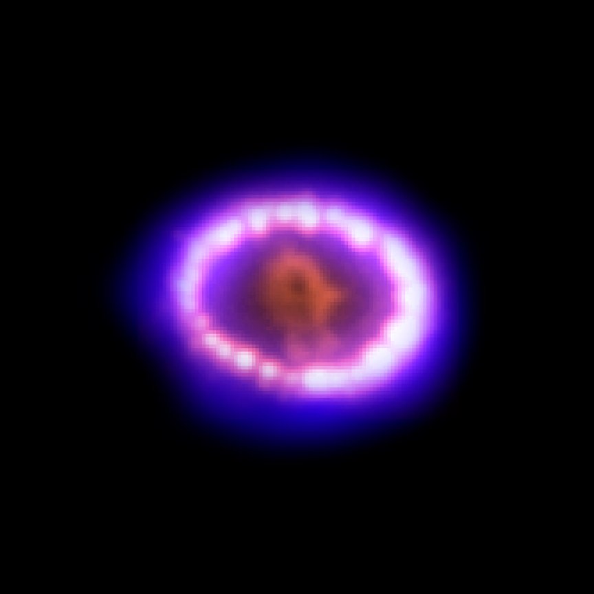 Supernova 1978A ist eine der größten Supernovae der letzten Jahrzehnte. 