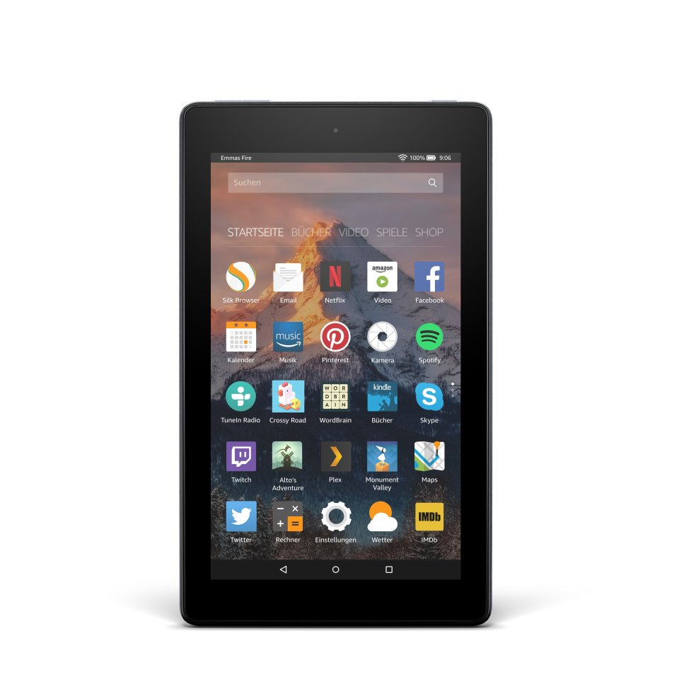 Mit dem Amazon Fire 7 bekommst du ein Tablet für unter 100 Euro. 