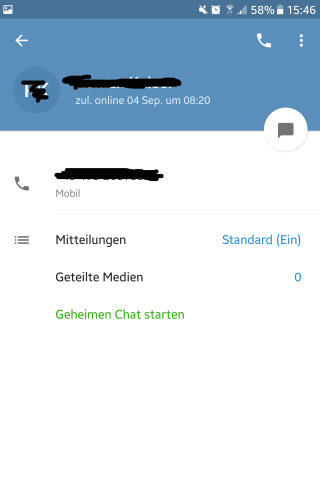 Telegram-Trick: Startet geheime Chats! Telegram-Trick: Startet geheime Chats!
