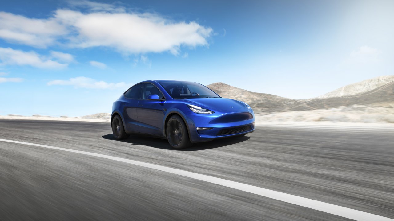 Erst kürzlich hatte Elon Musk das neue Tesla Model Y vorgestellt.