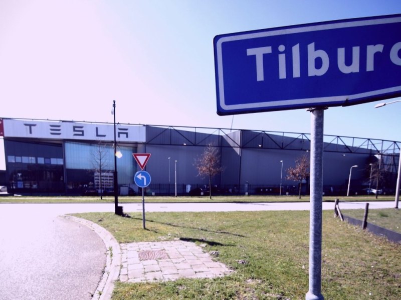 Tesla-Werk in Tilburg