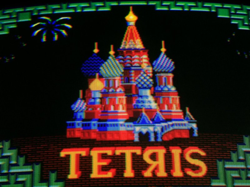 Tetris auf einem Screen