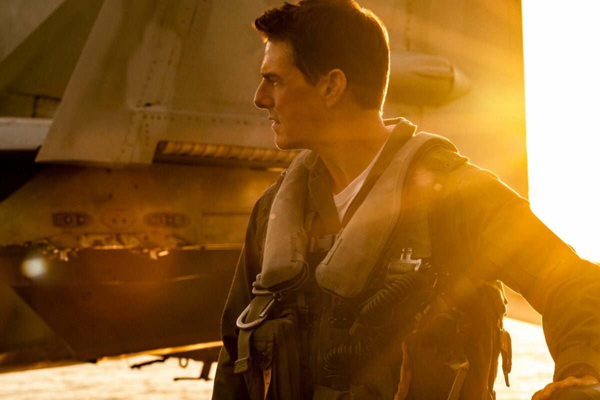Tom Cruise in "Top Gun 2: Maverick"
