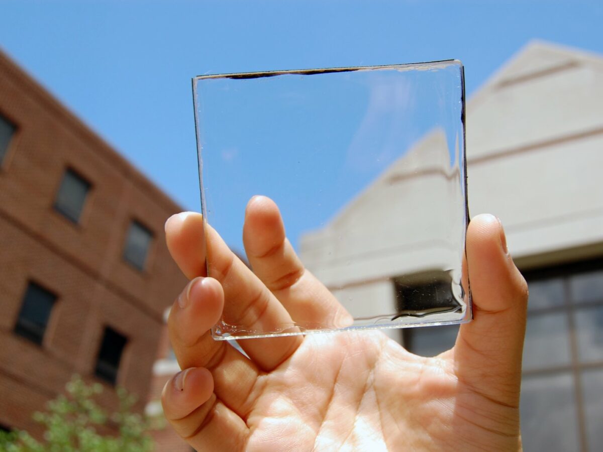 Transparente Solarzellen