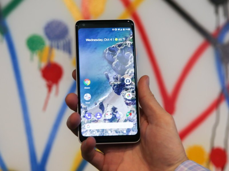 Das neue Google Pixel 2 XL-Smartphone
