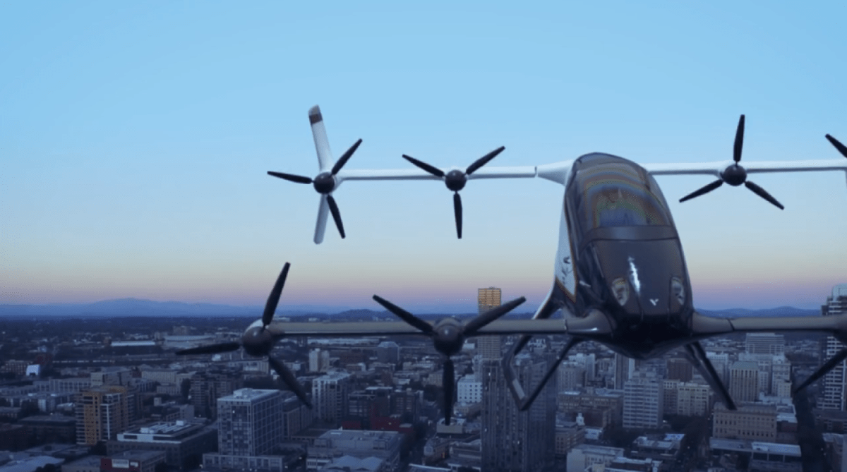 Das Vahana-Flugtaxi von Airbus