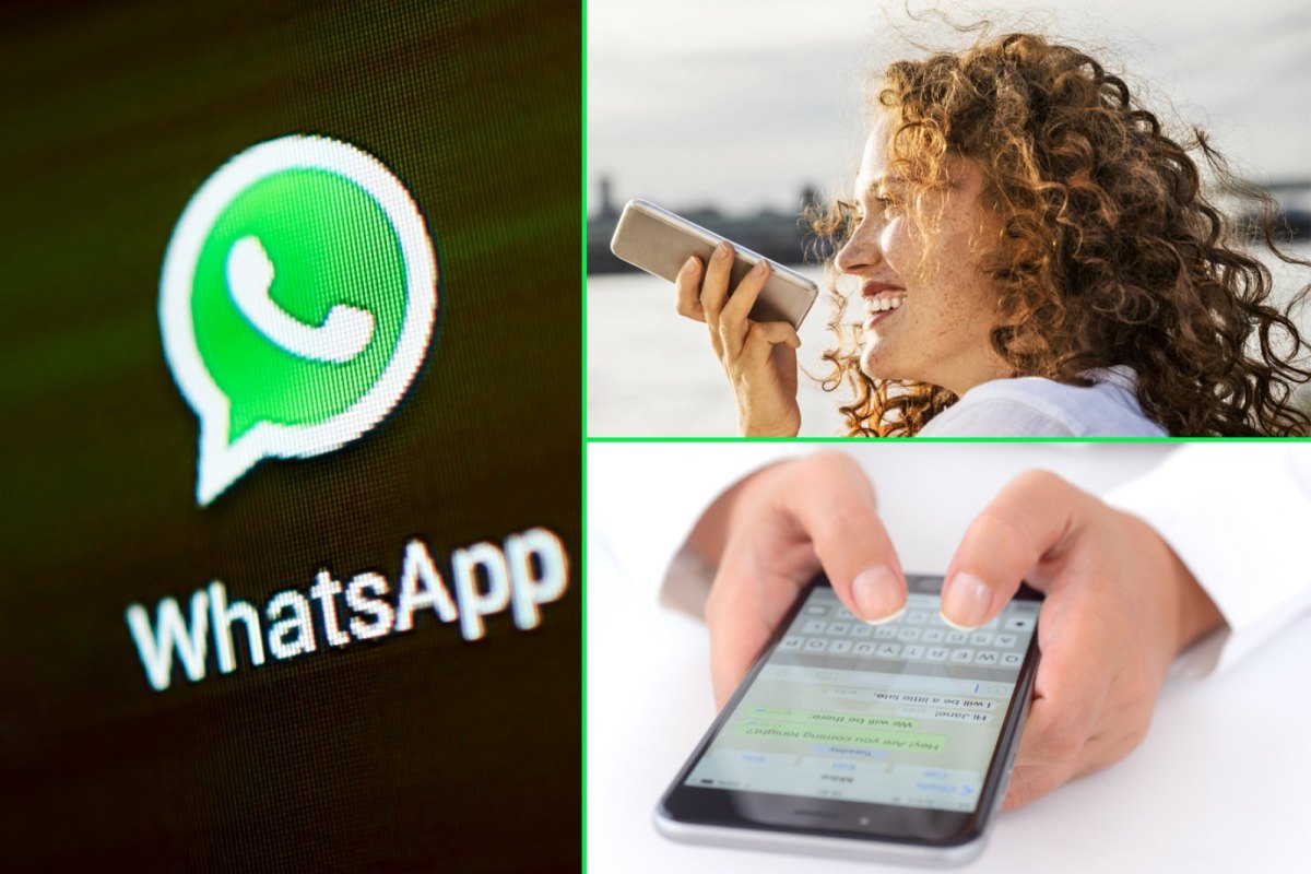 Collage zum Thema WhatsApp