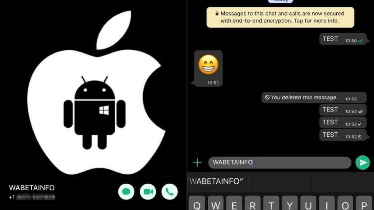 Diese Konzeptstudie von WABetaInfo zeigt, wie ein Dark Mode von WhatsApp aussehen könnte.