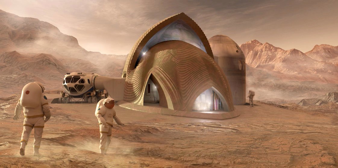 Wie realistisch ist es, dass Menschen auf dem Mars wohnen?