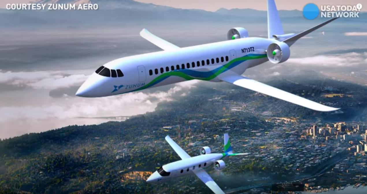 Das Elektroflugzeug von Zunum Aero soll mit Unterstützung von Boeing realisiert werden.