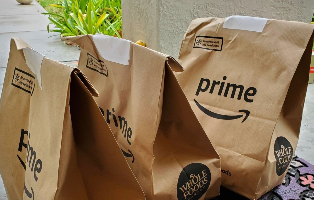 Amazon Prime Now-Tüten