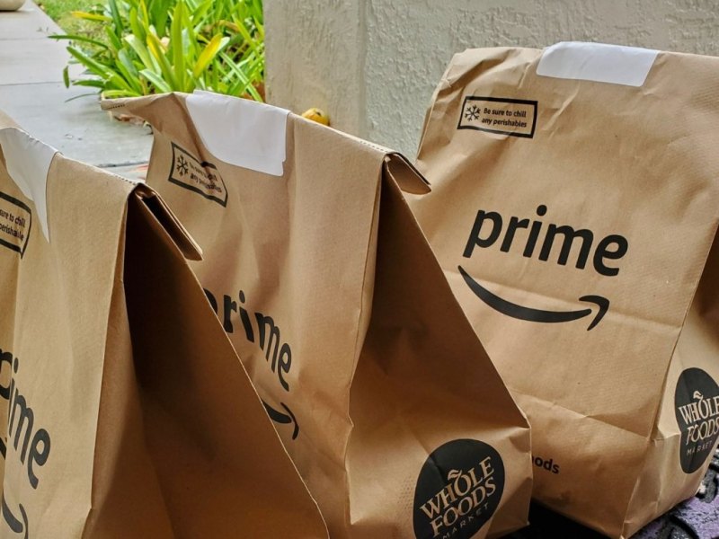 Amazon Prime Now-Tüten
