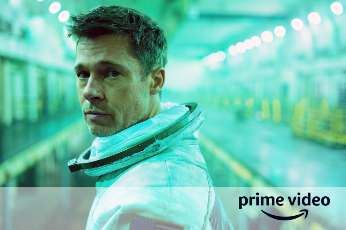Brad Pitt in Ad Astra als Astronaut.